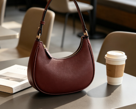 Women's Small Crescent Underarm Shoulder Bag